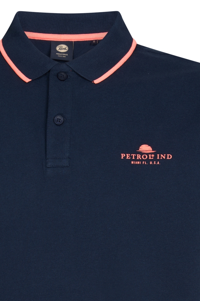 POLO MET KORTE MOUWEN M 1050 POL105 5178 Navy Blue